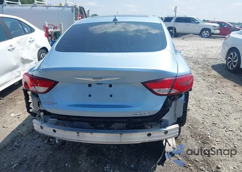 2015 Chrysler 200 C из США, поврежденный, VIN 1C3CCCCB5FN661168